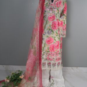 Pakistani Ethnic Inspired Ready-Made Dress( SOLD) - Image 3