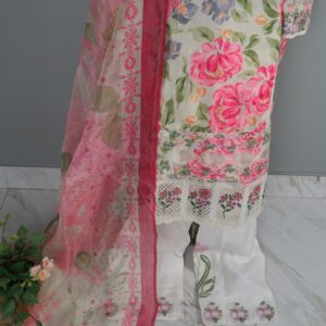 Pakistani Ethnic Inspired Ready-Made Dress( SOLD) - Image 2