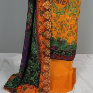Gullrang Inspired Luxury Lawn: Elegant Mastered Yellow( SOLD) - Image 4