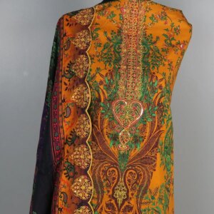 Gullrang Inspired Luxury Lawn: Elegant Mastered Yellow( SOLD) - Image 3
