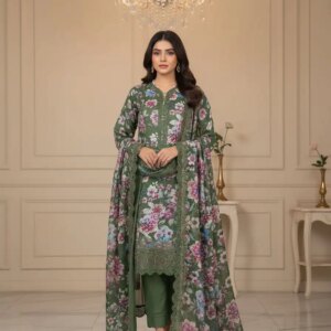 Tawakkal Inspired luxury Lawn(Green)